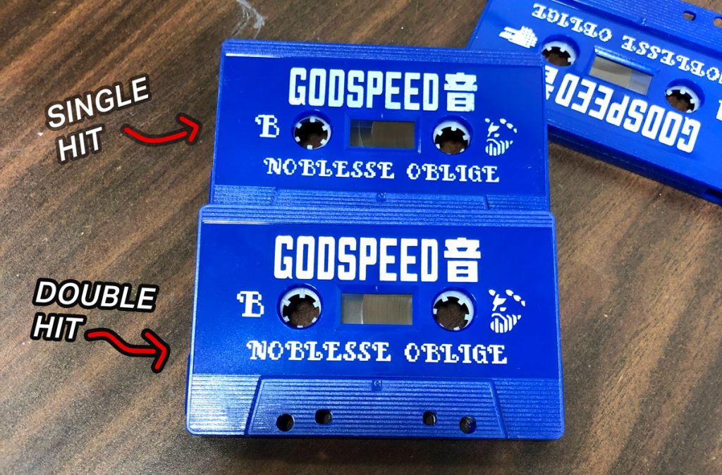 When Do You Need”Double Hit” Pad Print on Cassettes? - DUPLICATION.COM ...