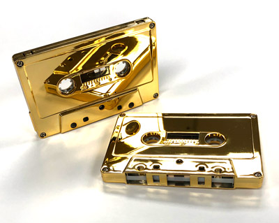 GOLD24K Audio Cassette - Pre-Loaded Type I Cassettes - Audio ...