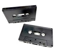 C-11 Chrome Tape in Black Type 1 Cassette Shells