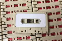 C-26 Vintage Super Music Grade Tape in a Brick Pattern Beige Cassette Shell